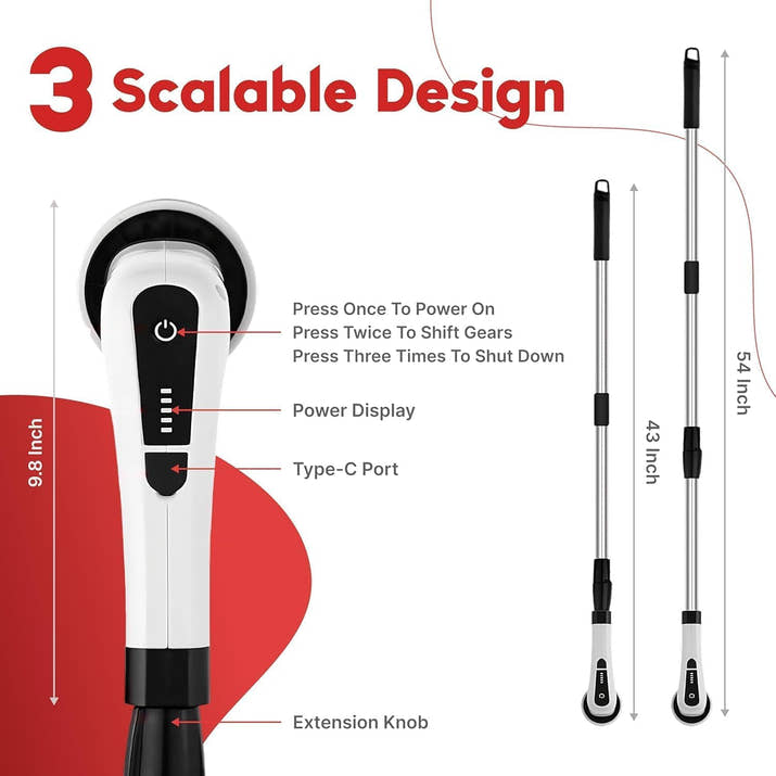 CHAMKO™ 9 in 1 Electric Cleaner For Kitchen & Bathroom