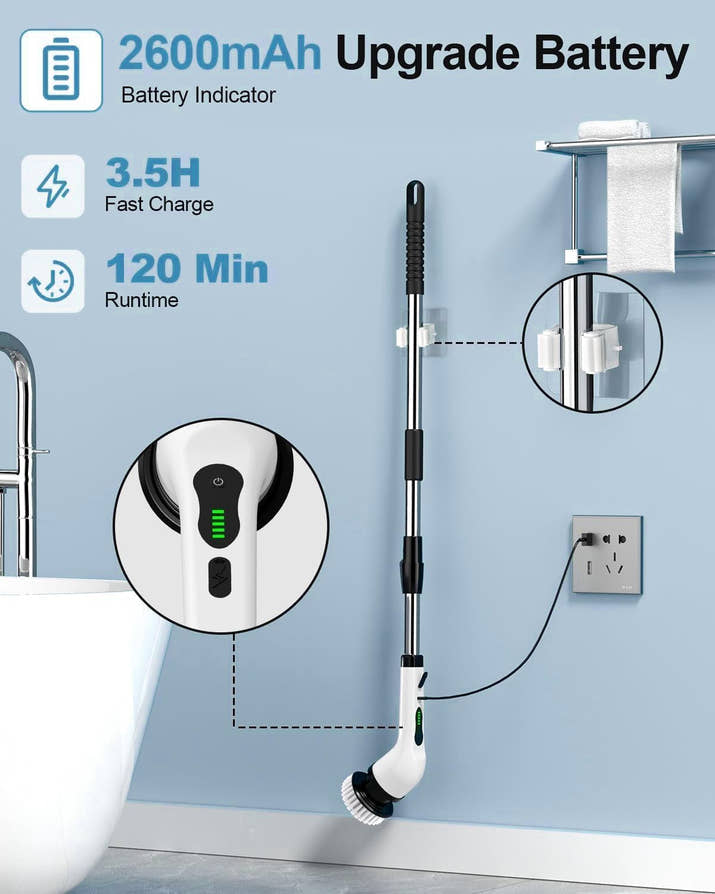 CHAMKO™ 9 in 1 Electric Cleaner For Kitchen & Bathroom