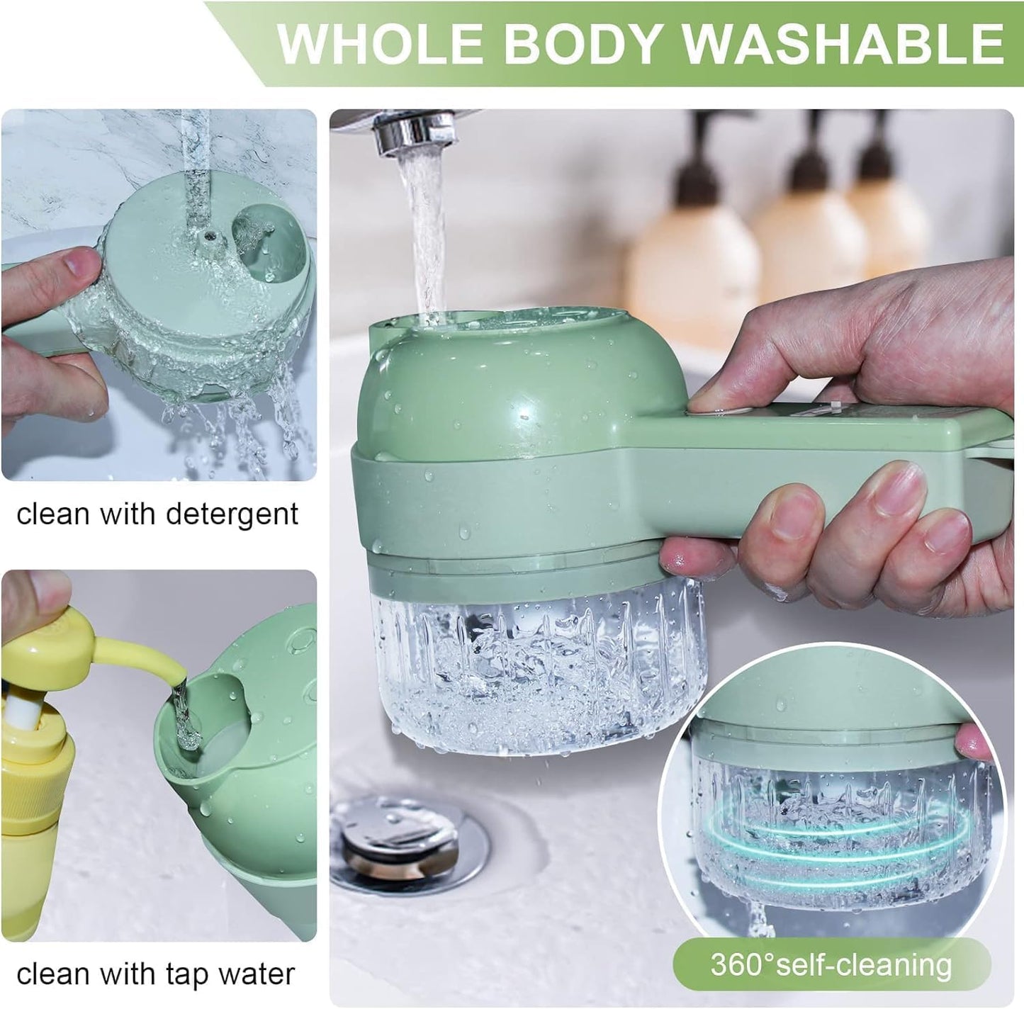 ChopEasy PRO™ 4 in 1 Electric Vegetable Cutter
