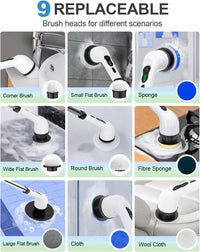 CHAMKO™ 9 in 1 Electric Cleaner For Kitchen & Bathroom