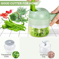 ChopEasy PRO™ 4 in 1 Electric Vegetable Cutter